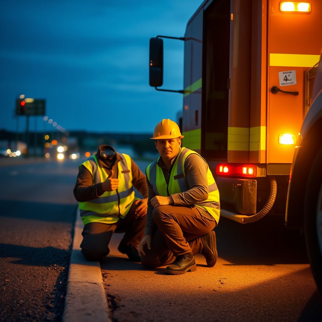 A Snappy Towing professional operator securing a vehicle onto a flatbed tow truck in a well-lit, safe area of Walker, Louisiana.
